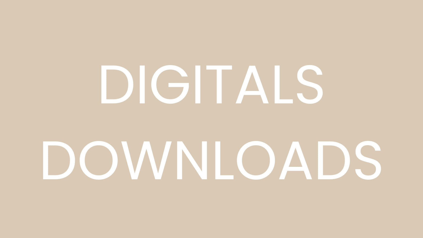 Digitals downloads