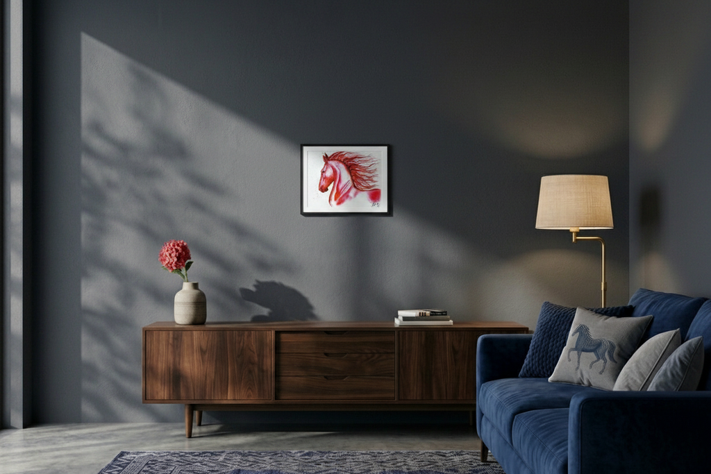 ResHorse - Art Poster | Gold Foil | A3 | HK LOCAL