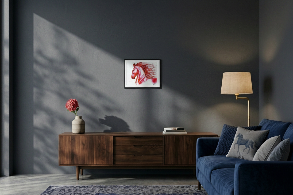 ResHorse - Art Poster | Gold Foil | A3 | HK LOCAL