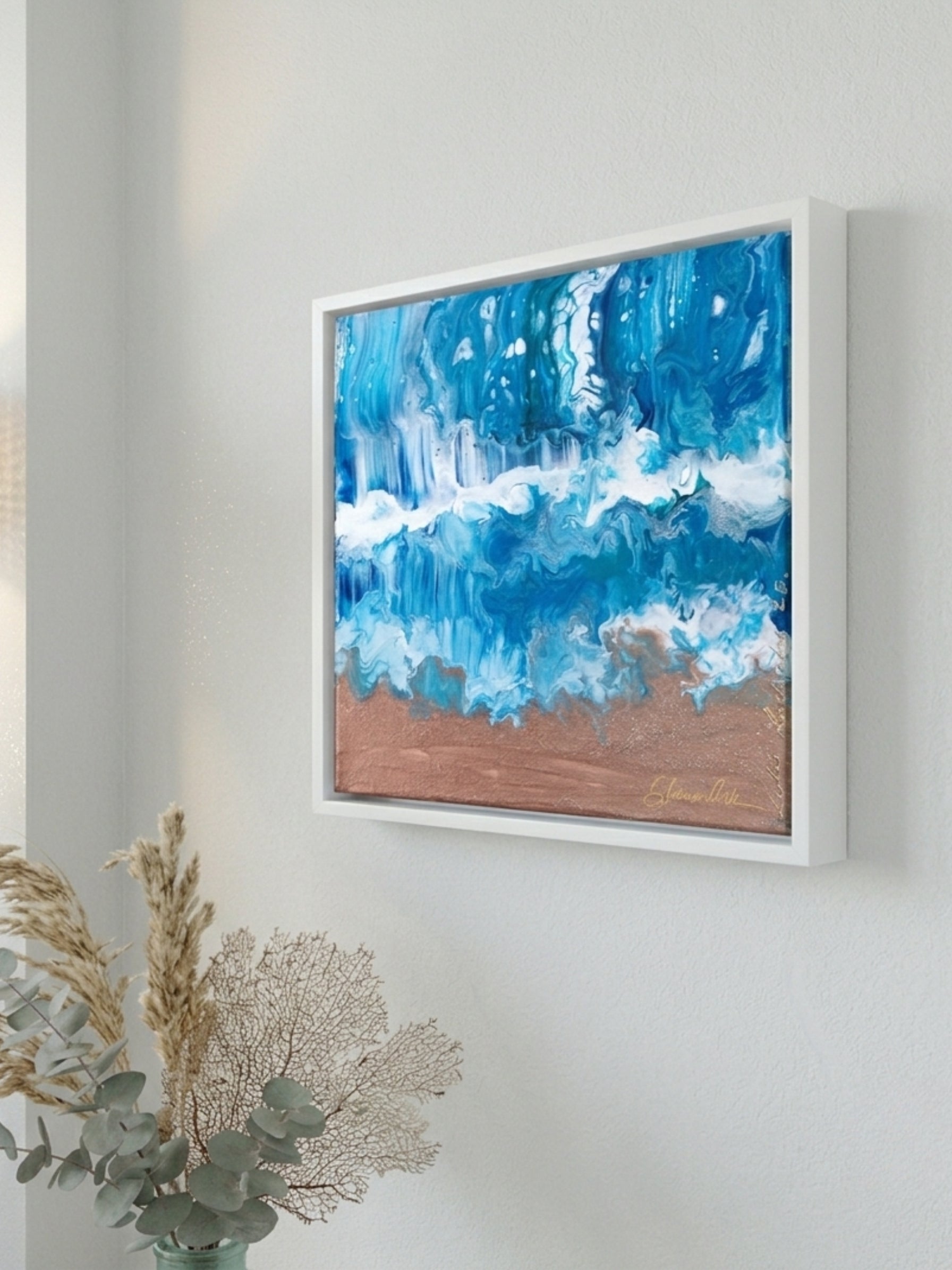 painting on the wall