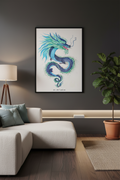 Dragon CNY24 - Art Print | Physical Print | A3/A2 | Museum grade archival paper | POD