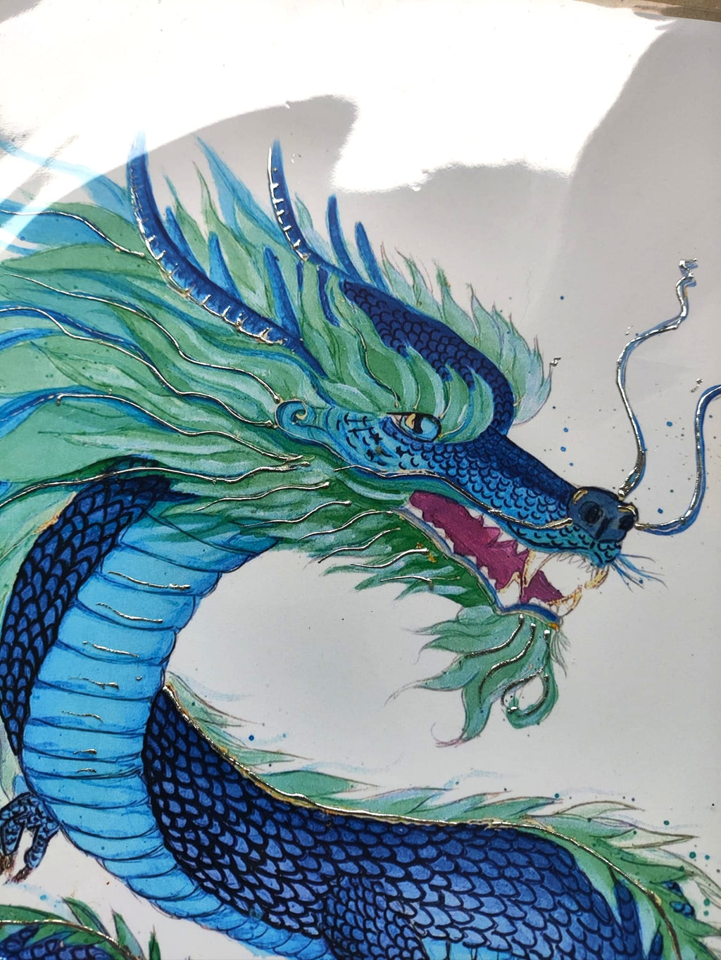 Dragon- Art Poster | Silver Foil | A3 | HK LOCAL
