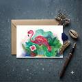 Flamingo | Art Greeting Card | Summer Collection | HK LOCAL