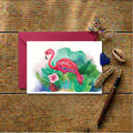 Flamingo — Art Greeting Card | Summer Collection
