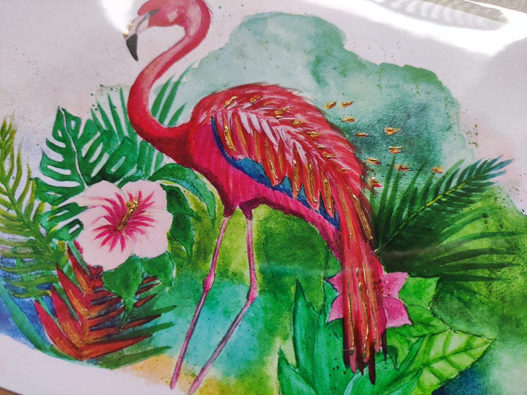 Flamingo | Art Greeting Card | Summer Collection | HK LOCAL
