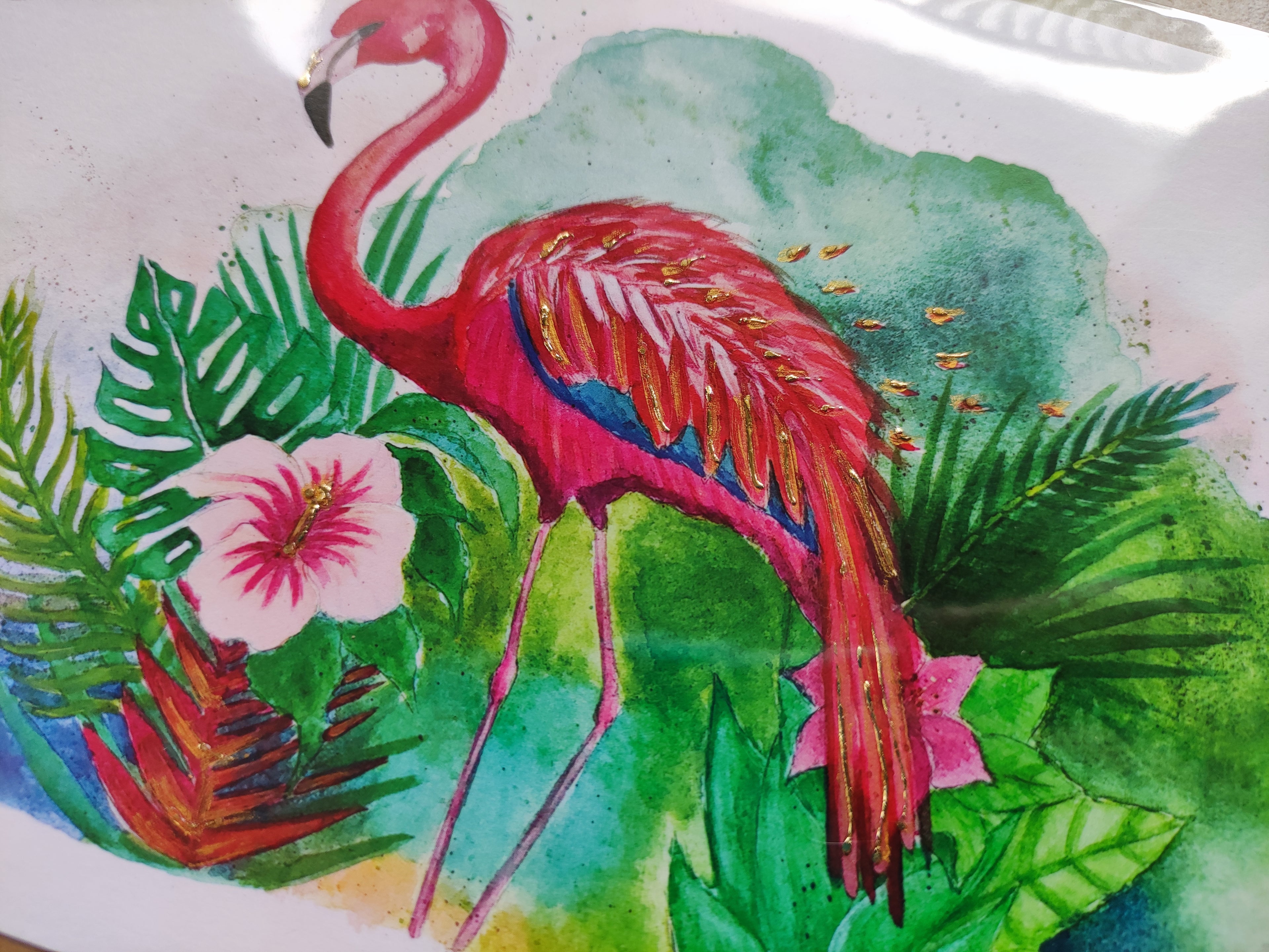Flamingo | Art Greeting Card | Summer Collection | HK LOCAL